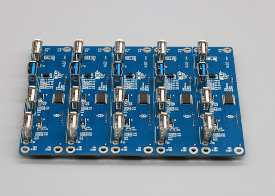 Bom preço. FR4 6 conjunto azul da placa de circuito impresso da camada 1.6mm 1OZ Soldermask on-line