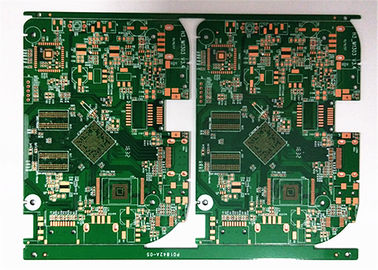 Bom preço. Cobre rígido de Soldermask 2OZ do verde da placa de circuito de HDI FR4 com ouro da imersão on-line