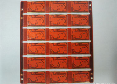 Bom preço. Silkscreen branco vermelho de Soldermask do painel de controlo rígido de PCB&Industrial do circuito 4L impresso on-line