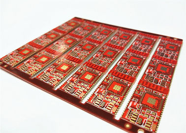 Bom preço. 2-22 placa de circuito impresso vermelha do PWB do ouro FR-4 de Soldermask Immsion das camadas on-line