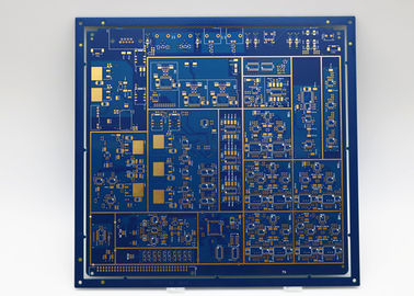 Bom preço. Placa de circuito de computador de 8L Azul Soldmask Imersão Placa de circuito SMT de ouro on-line