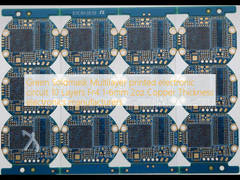 Verde Soldmask Multilayer circuito eletrônico impresso 10 camadas Fr4 1-6mm 2oz cobre espessura fabricantes de eletrônicos